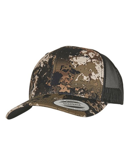 FLE-6606VC-YP Classics® Veil Camo™ Retro Trucker Cap 2